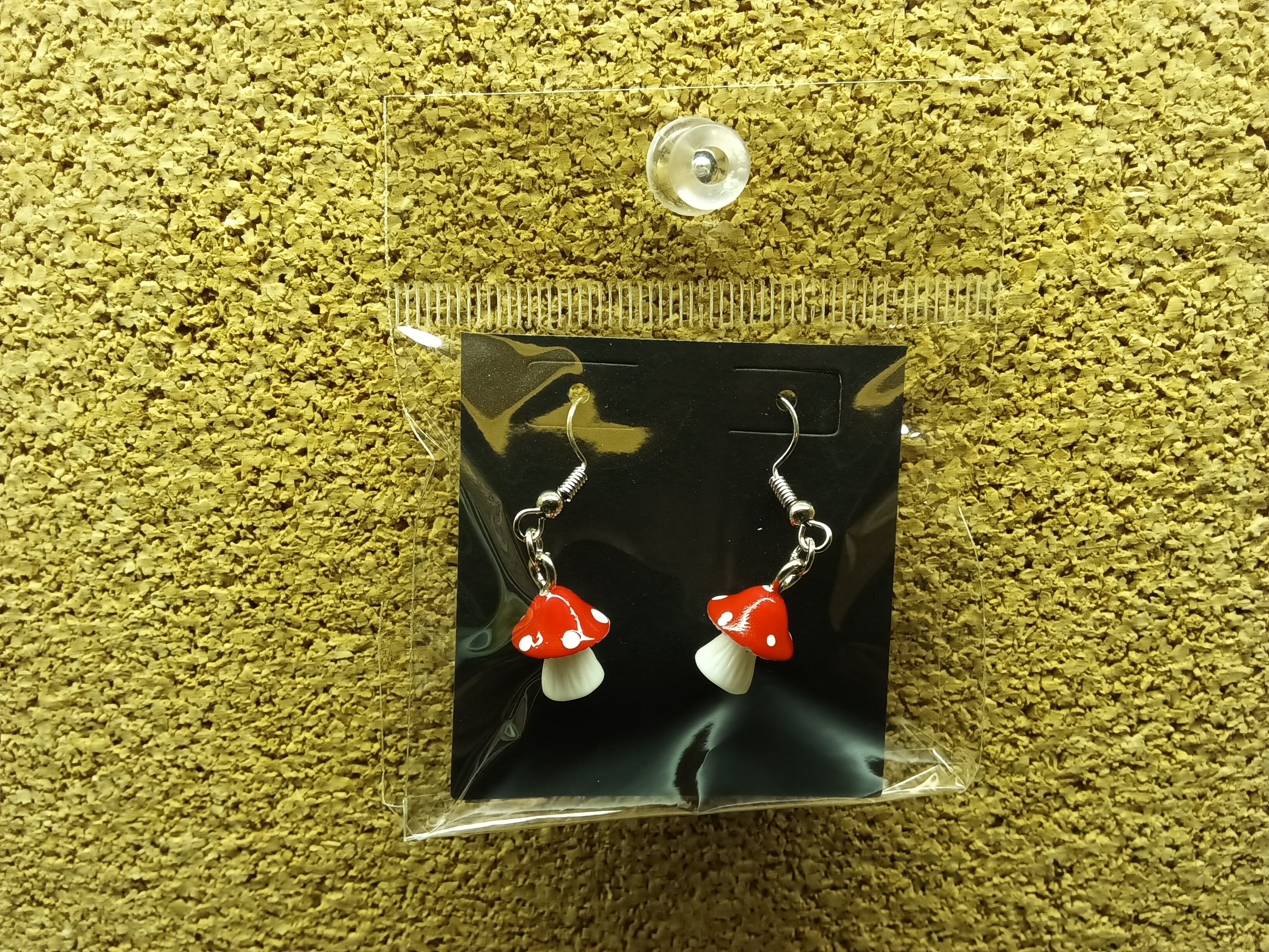 Mushroom Earrings